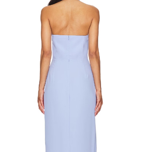 Revolve Amanda Uprichard Queen gown in English lavender - Picture 3 of 5